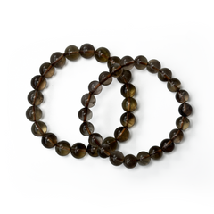 Smoky Quartz & Citrine Bracelet