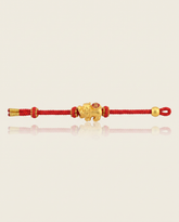 Baby Pixiu Dragon Adjustable Red String Bracelet