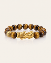 Confidence Charm | Pixiu Dragon Tiger Eye Bracelet