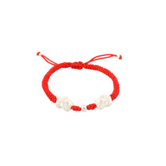 Double Baby Pixiu Dragon Adjustable Red String Bracelet