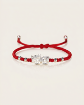 Pixiu Dragon Adjustable Red String Bracelet