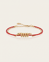 Snake Zodiac Red String Bracelet