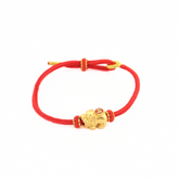 Baby Pixiu Dragon Adjustable Red String Bracelet