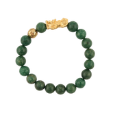 Renewal Charm | Pixiu Dragon African Jade Bracelet