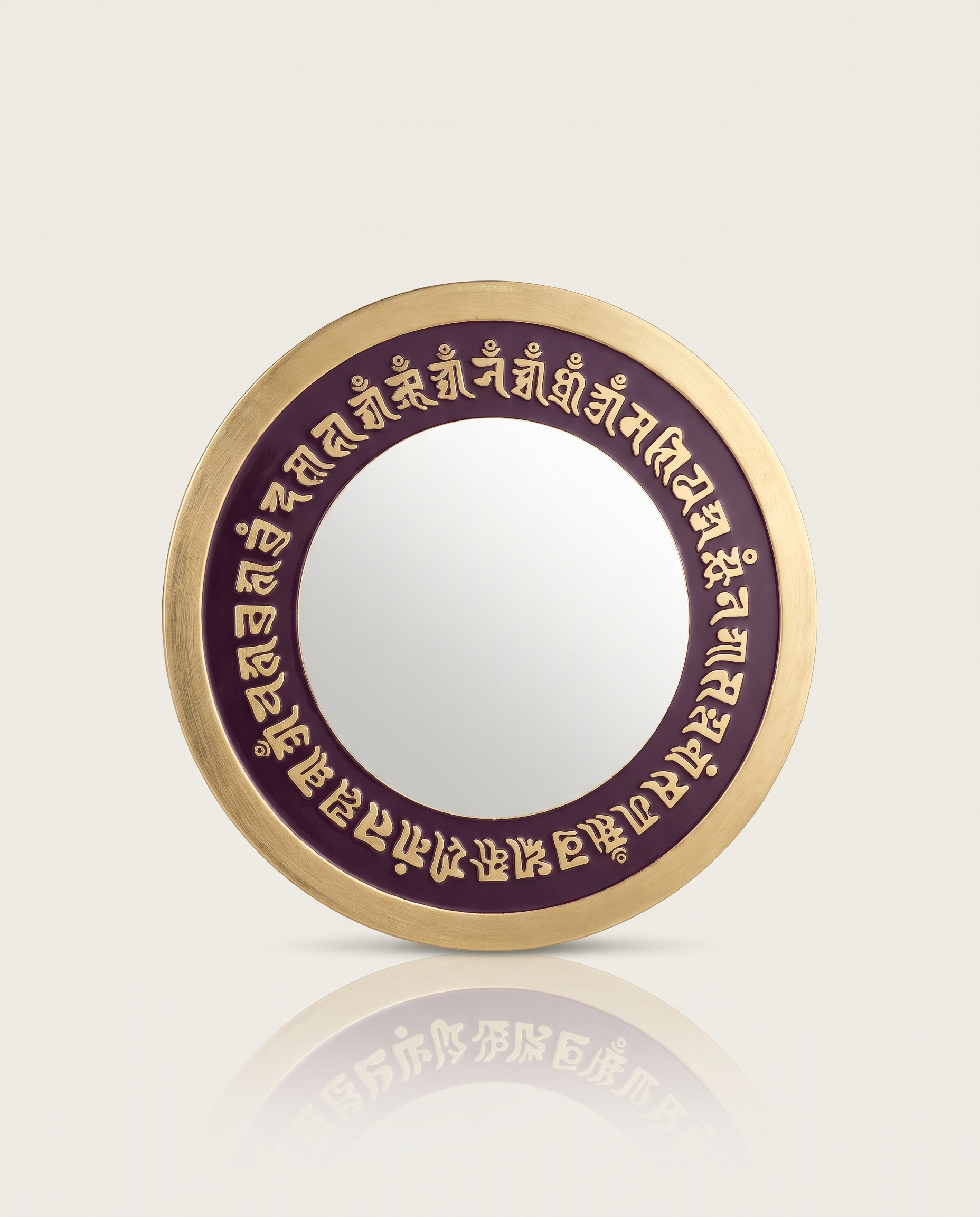 Brass Cundi Mirror 16cm