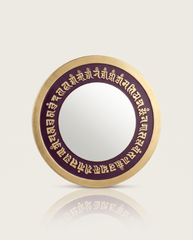Brass Cundi Mirror 16cm