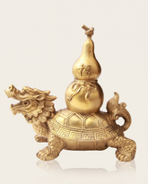 brass dragon turtle with wulou
