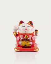 solar powered maneki neko lucky fortune cat