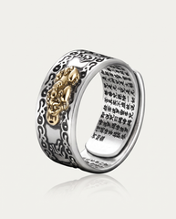 Pixiu Mantra Ring
