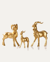 Three Rams Figurine Set hero