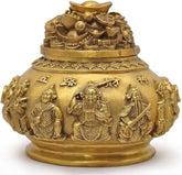 Brass Wealth Bowl