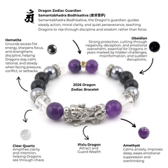 Dragon Zodiac Pixiu Bracelet | The Hidden Covenant