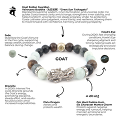 Goat Zodiac Pixiu Bracelet | The Inner Axis