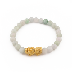 Heaven's Stone | Pixiu Dragon Burma Jade Bracelet