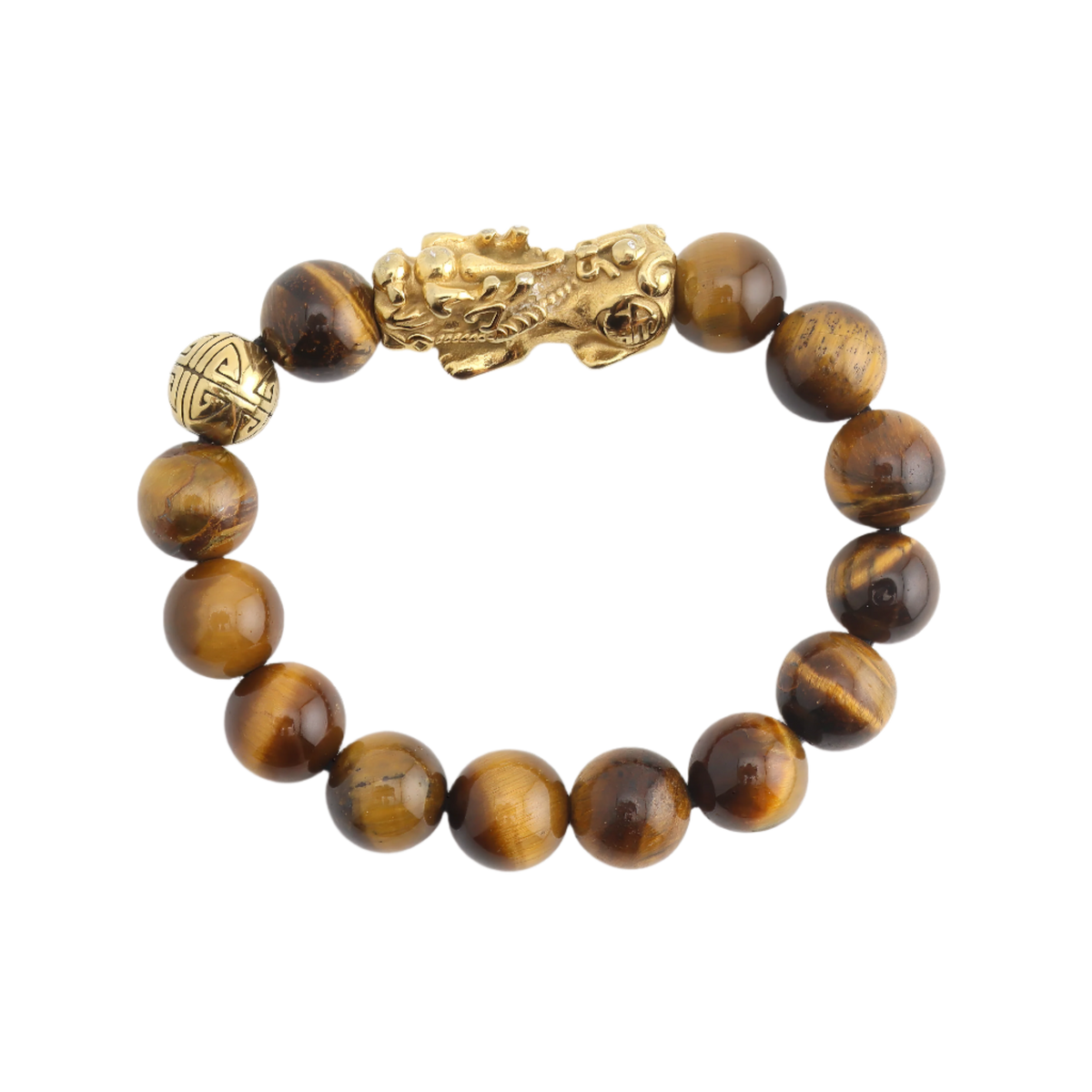 Confidence Charm | Pixiu Dragon Tiger Eye Bracelet