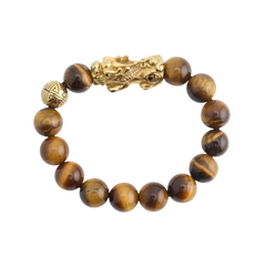 Confidence Charm | Pixiu Dragon Tiger Eye Bracelet