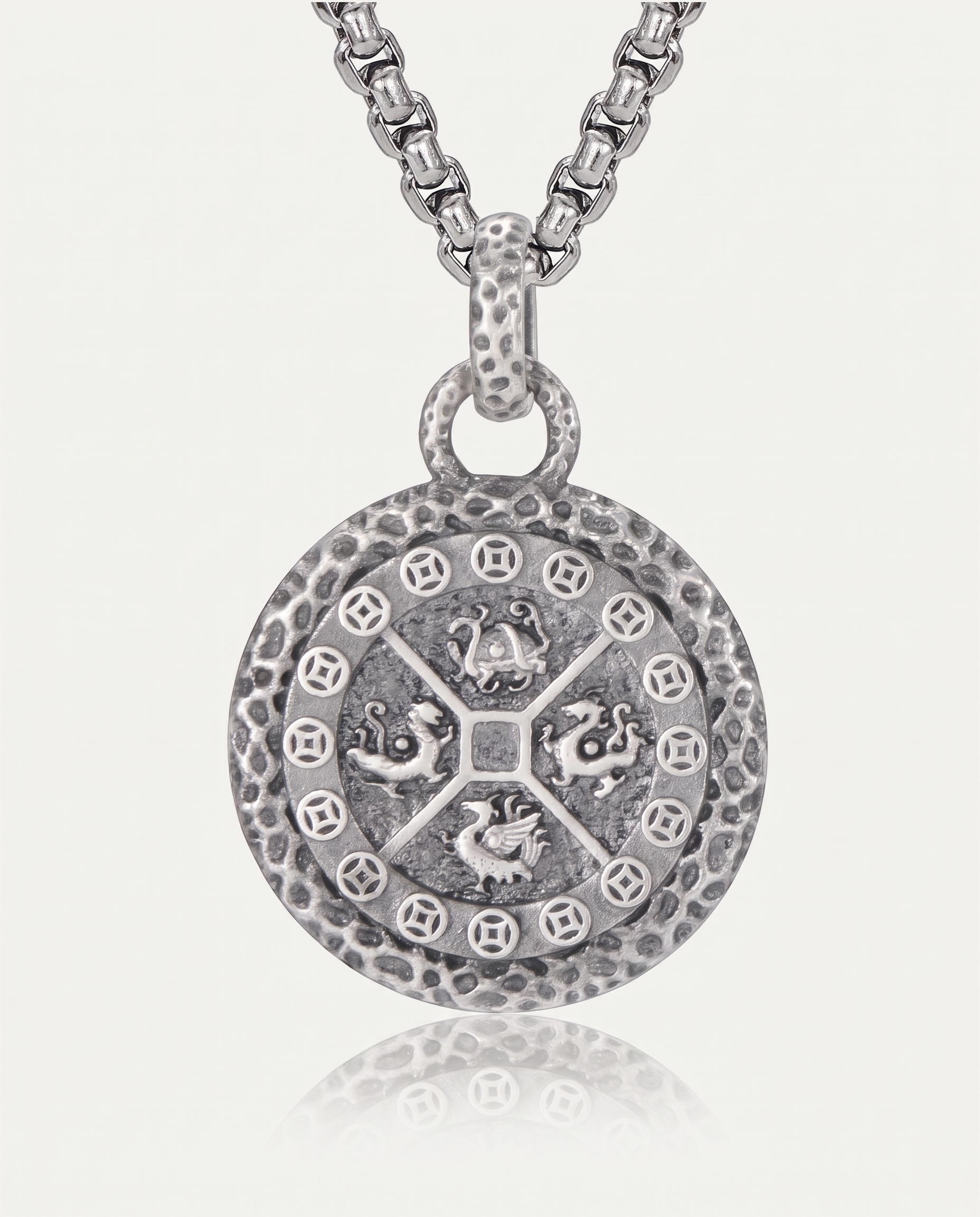 Pixiu Titanium Steel Necklace