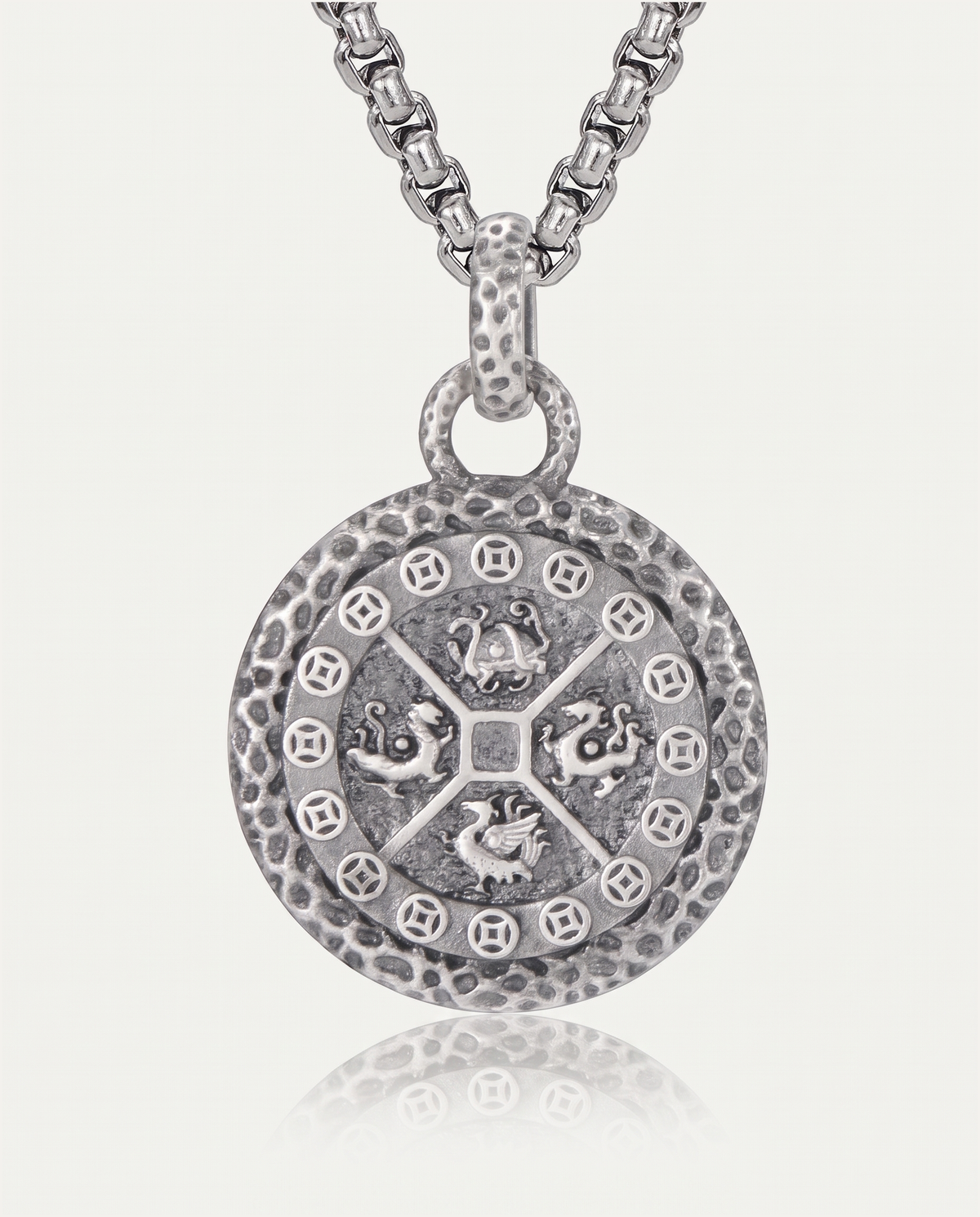 Pixiu Titanium Steel Necklace