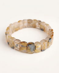 Rutilated Quartz Bracelet studio