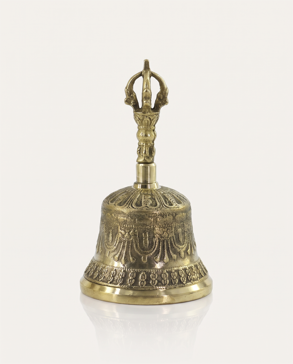 Brass Vajra Bell and Dorje