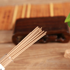 Premium Natural Wood Incense Sticks in Glass Bottle