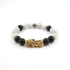Horse & Ox Zodiac Pixiu Bracelet | Anchored Strength