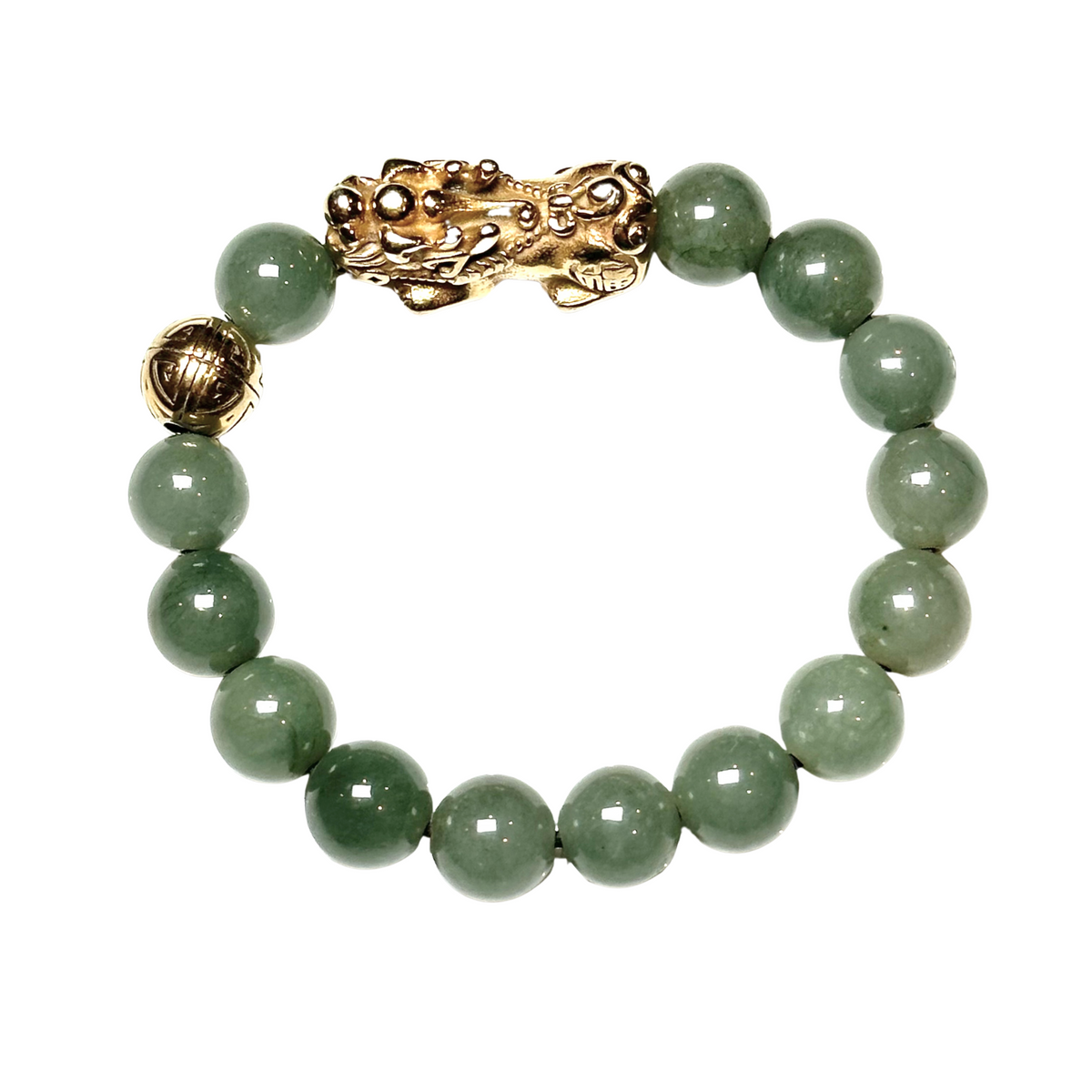Abundance Charm | Pixiu Dragon Jade Bracelet