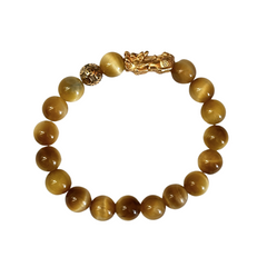 Mini Confidence Charm | Pixiu Dragon Light Tiger Eye Bracelet
