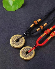 Five Emperor's coin Necklace