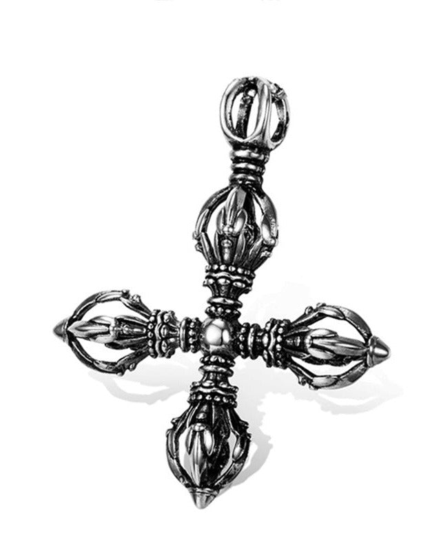 Titanum Steel Protection Necklace, close-up detail (3)