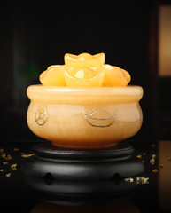 Beige Jade Wealth Bowl photo 3