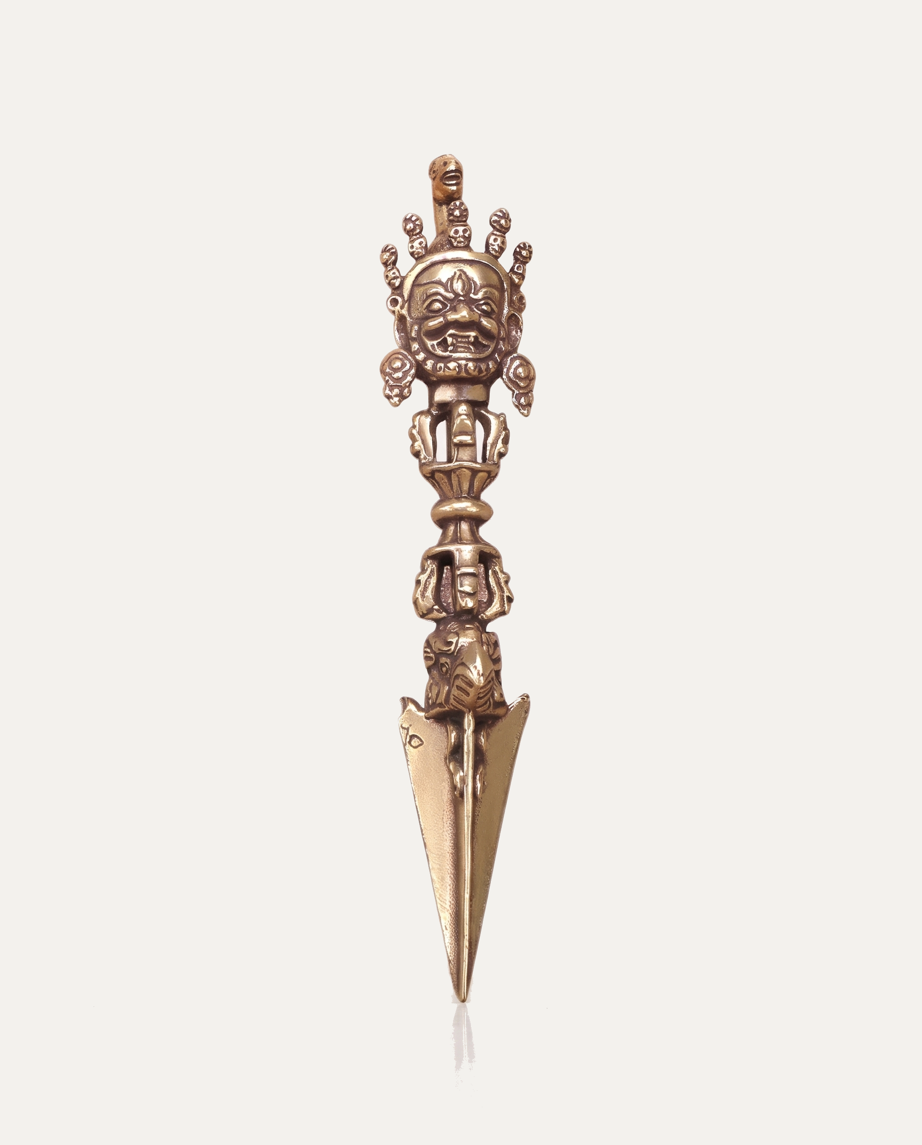 Brass Hayagriva Phurba photo 2