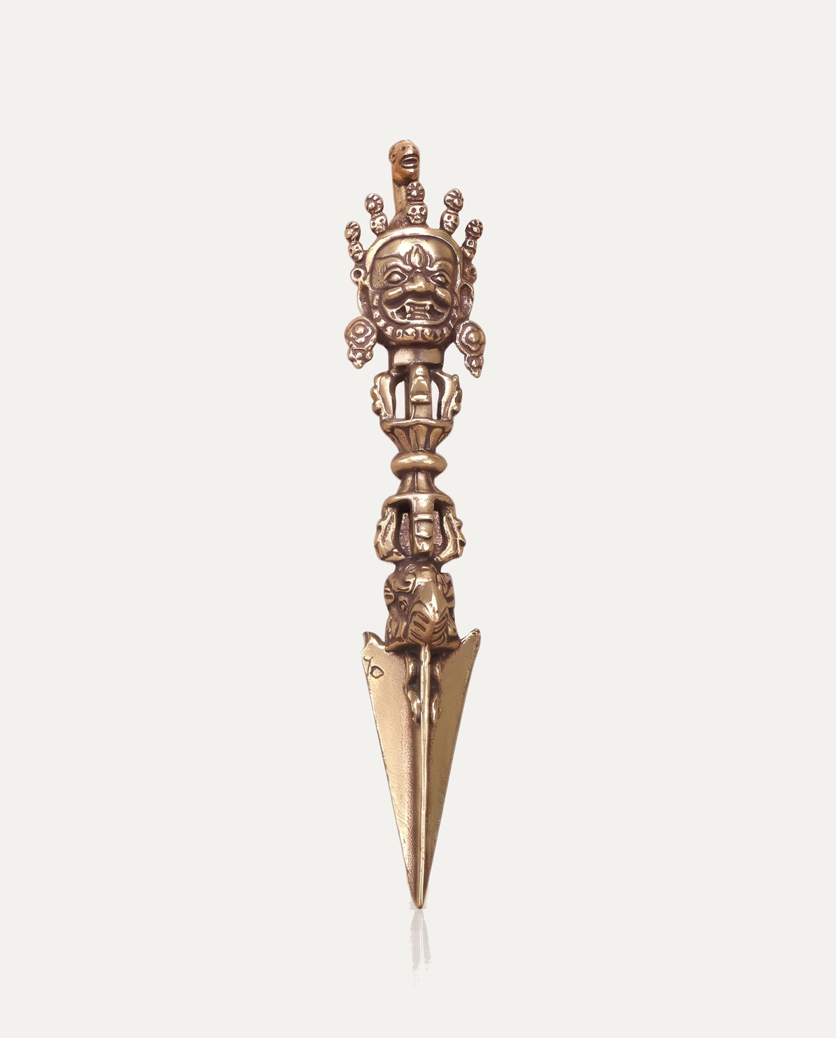 Brass Hayagriva Phurba photo 2