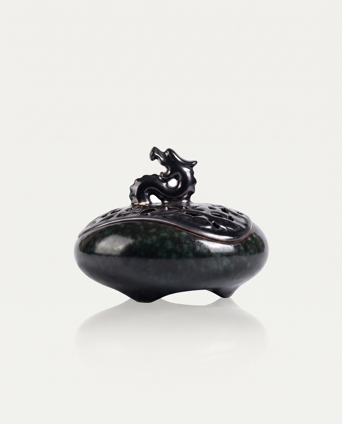 Ceramic Dragon Incense Burner