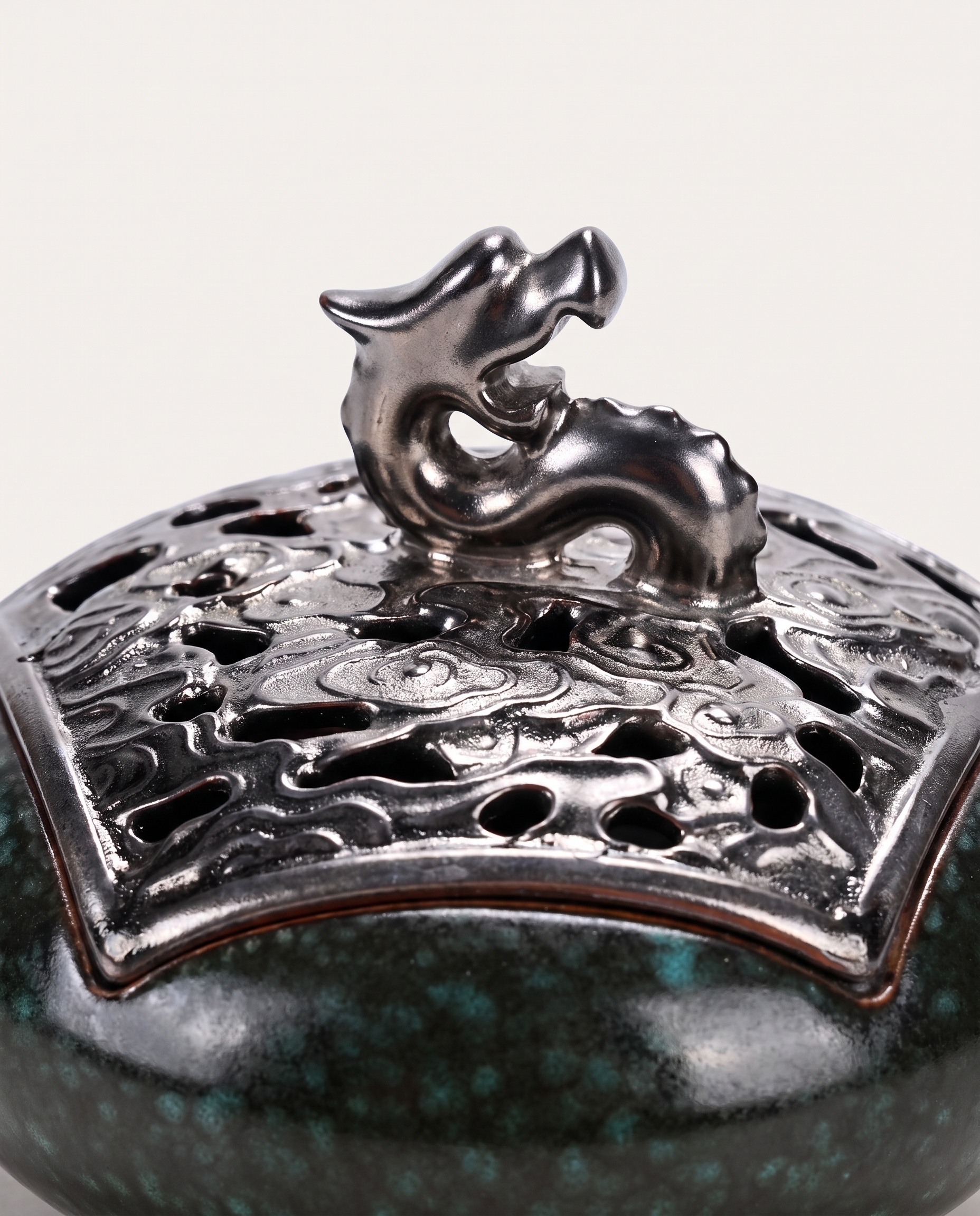 Ceramic Dragon Incense Burner