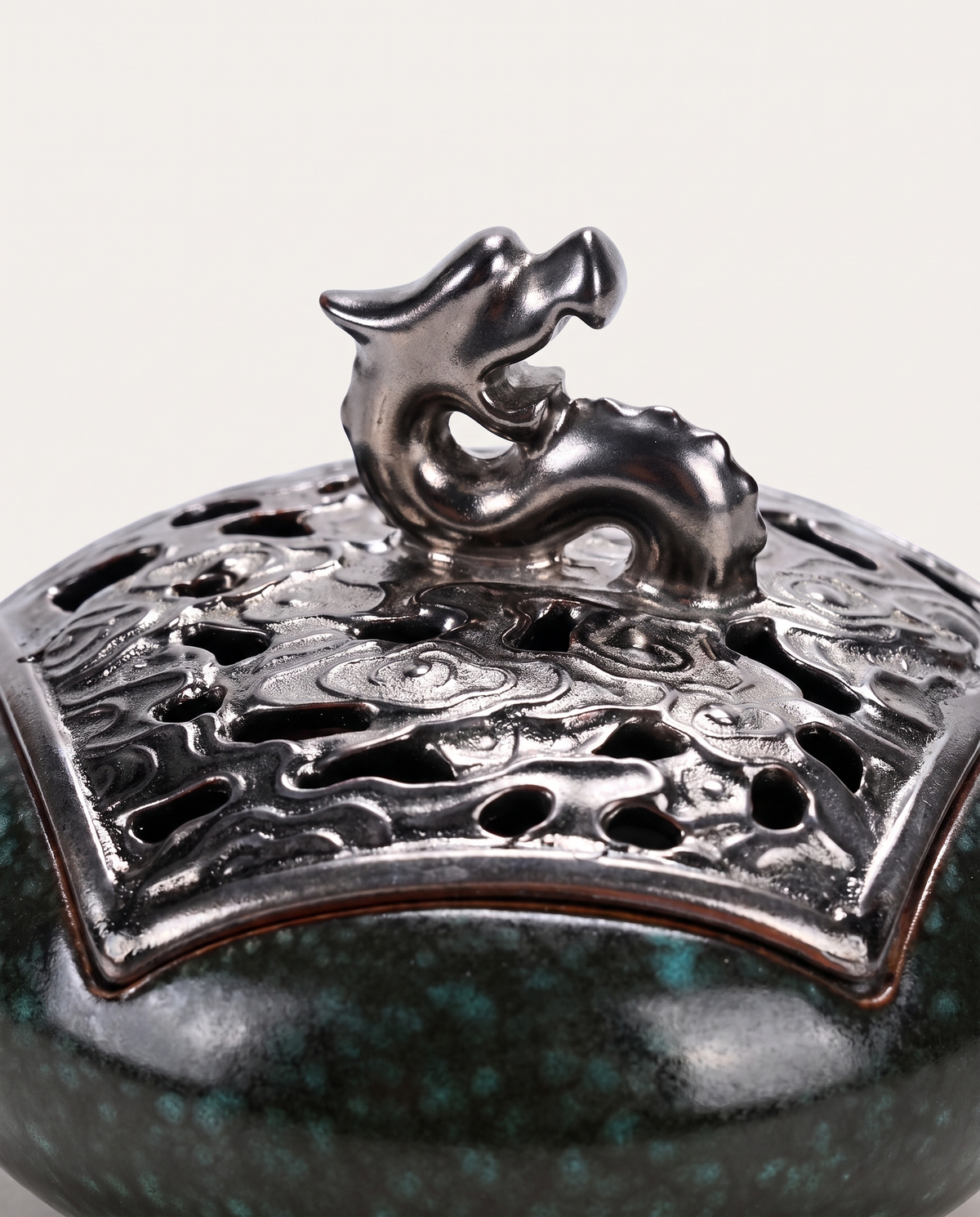 Ceramic Dragon Incense Burner