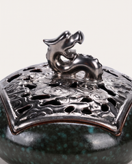 Ceramic Dragon Incense Burner