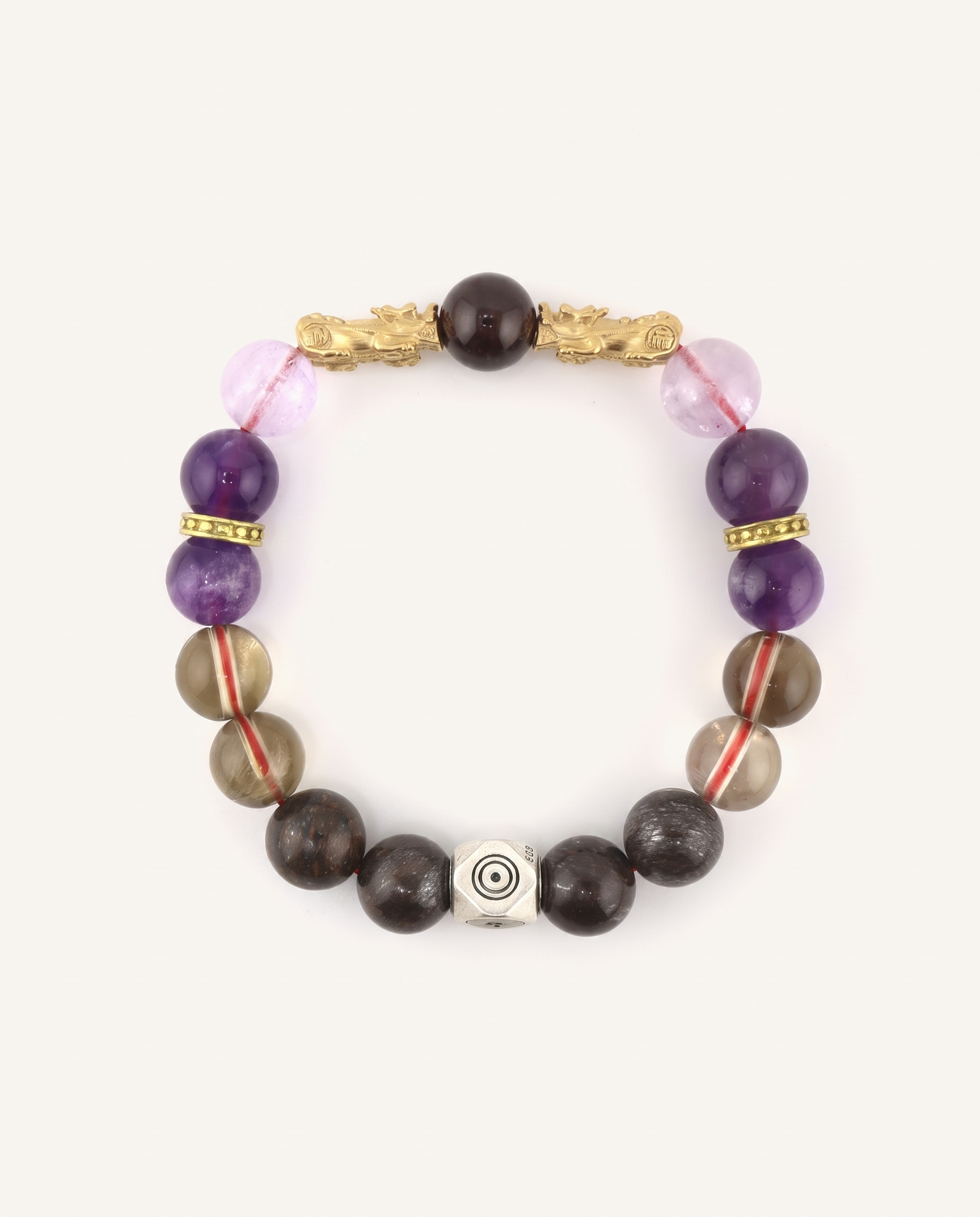 Ember Lotus Pixiu Bracelet, alternate view