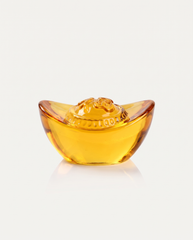 Golden Glass Yuanbao Ingot