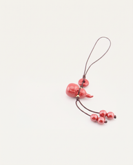 Hulu Cinnabar Hanging Charm, studio photo