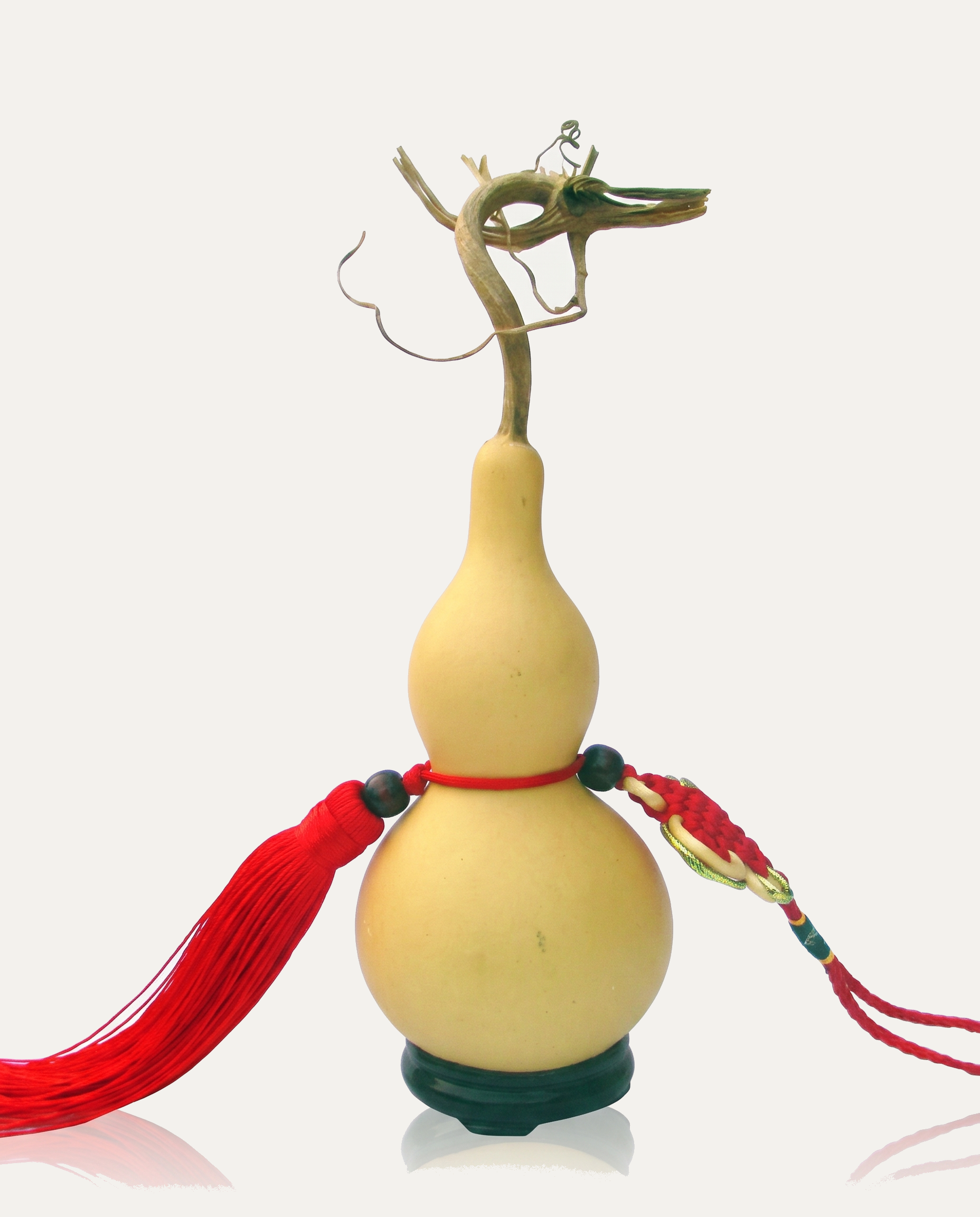 Natural Hulu Gourd with Chinese Knot hero