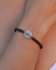Red Agate & Jade Red String Bracelet photo 4