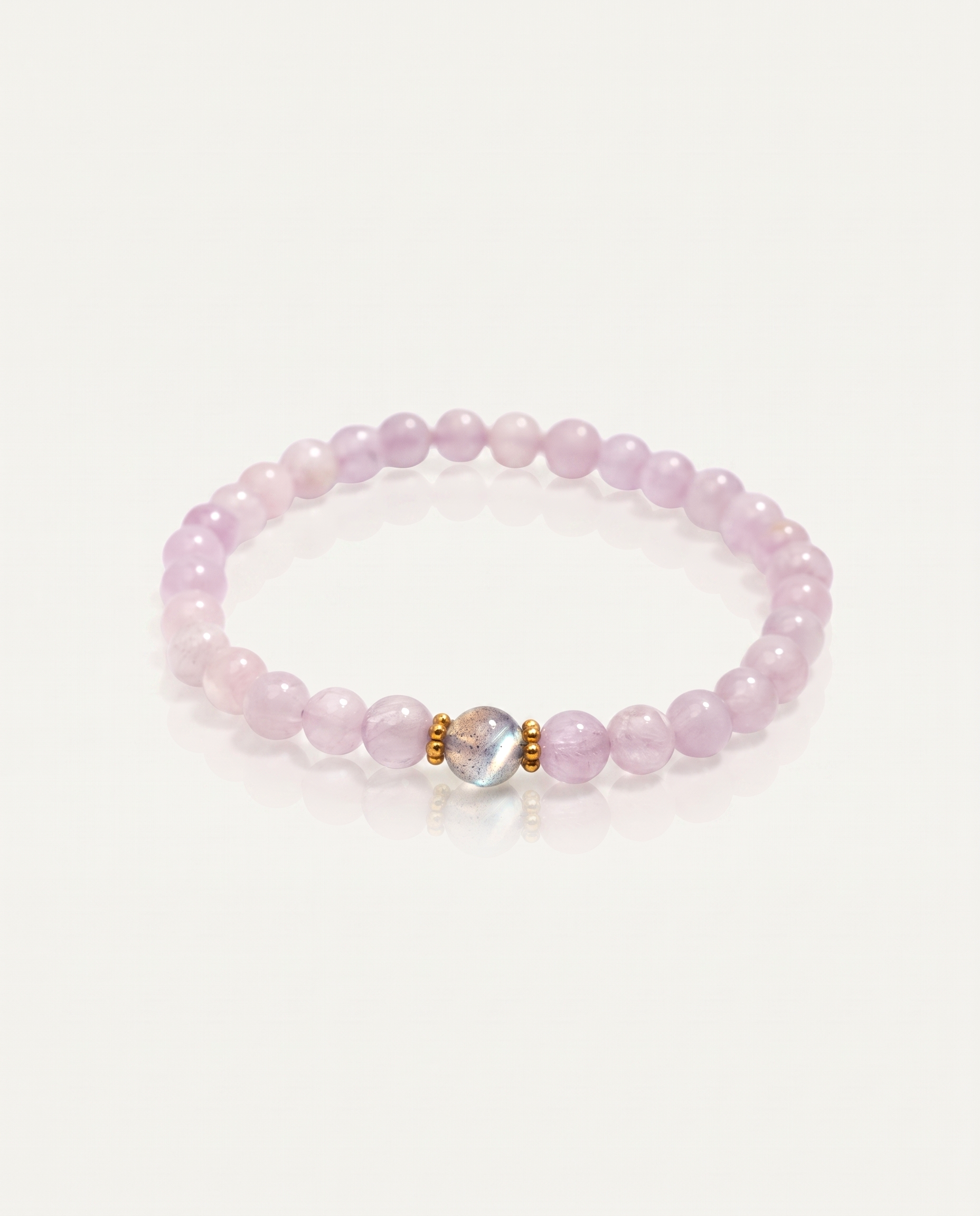 Rose Quartz & Labradorite Bracelet photo 2