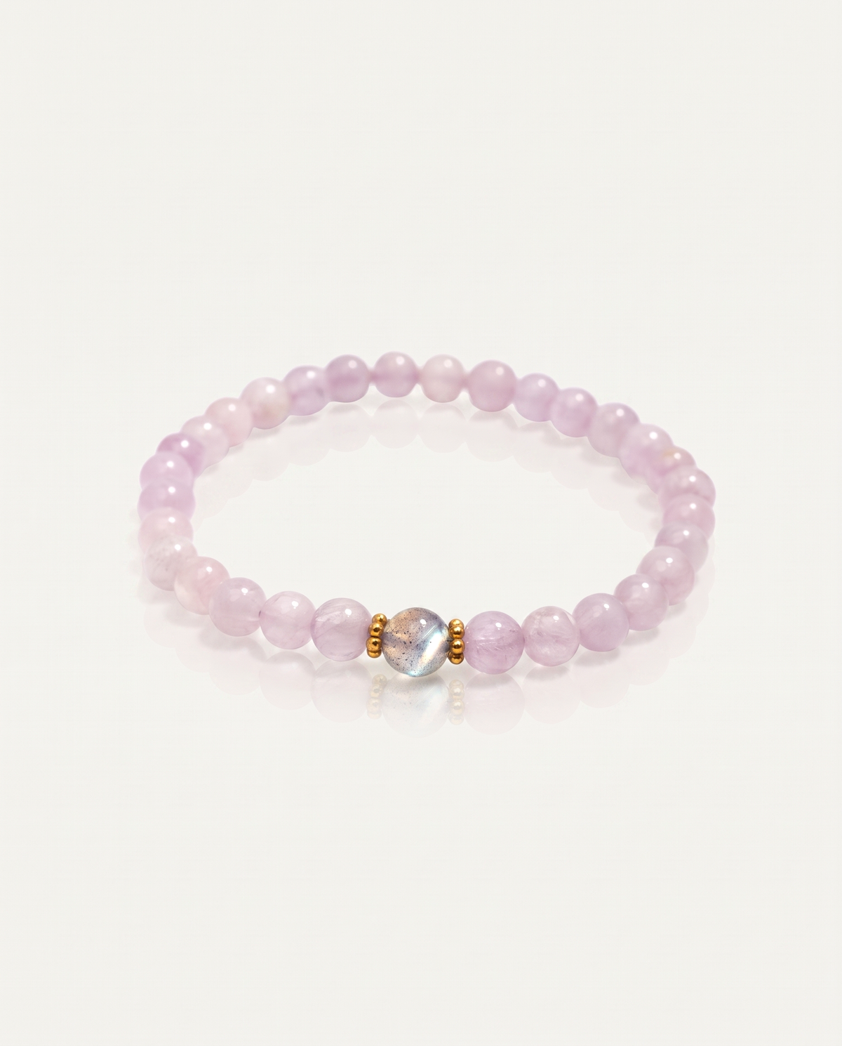 Rose Quartz & Labradorite Bracelet photo 2