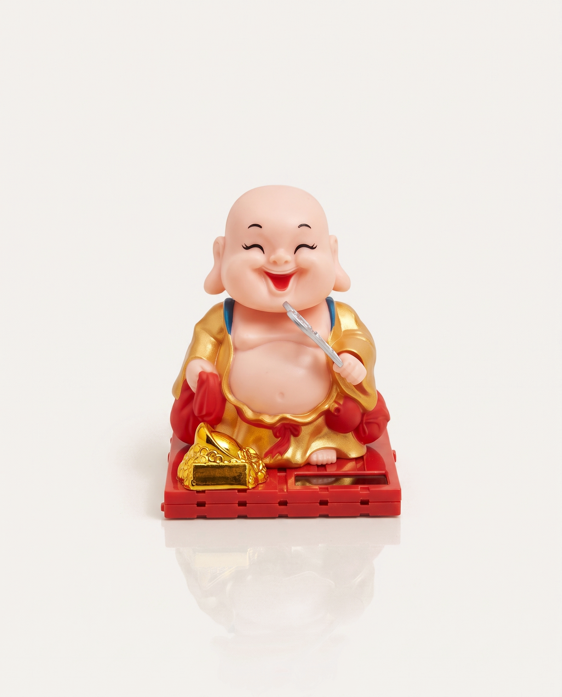 Solar Laughing Buddha