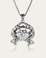 Steel Crab Pendant