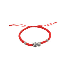 Pixiu Adjustable Red String Bracelet (Pre-order, ships July)