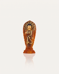 Amber standing Amitabha Buddha