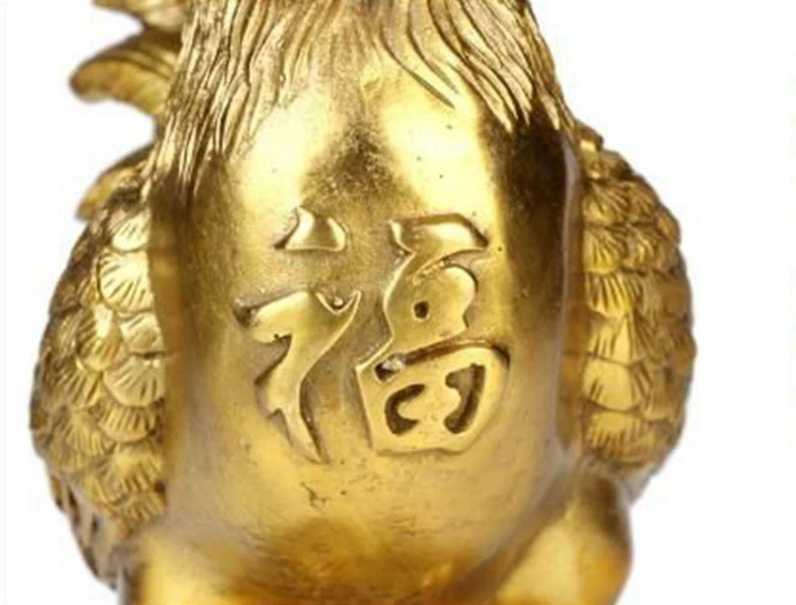 Golden Rooster, detail view